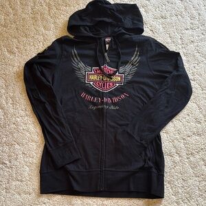 Harley-Davidson exclusive dealership Black Hoodie